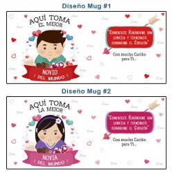 Mug Personalizado Tapa